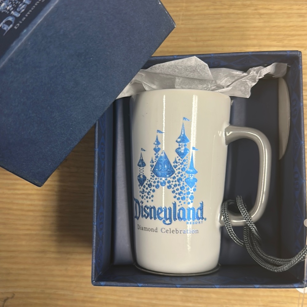 Disneyland Starbucks Diamond Celebration Ornament